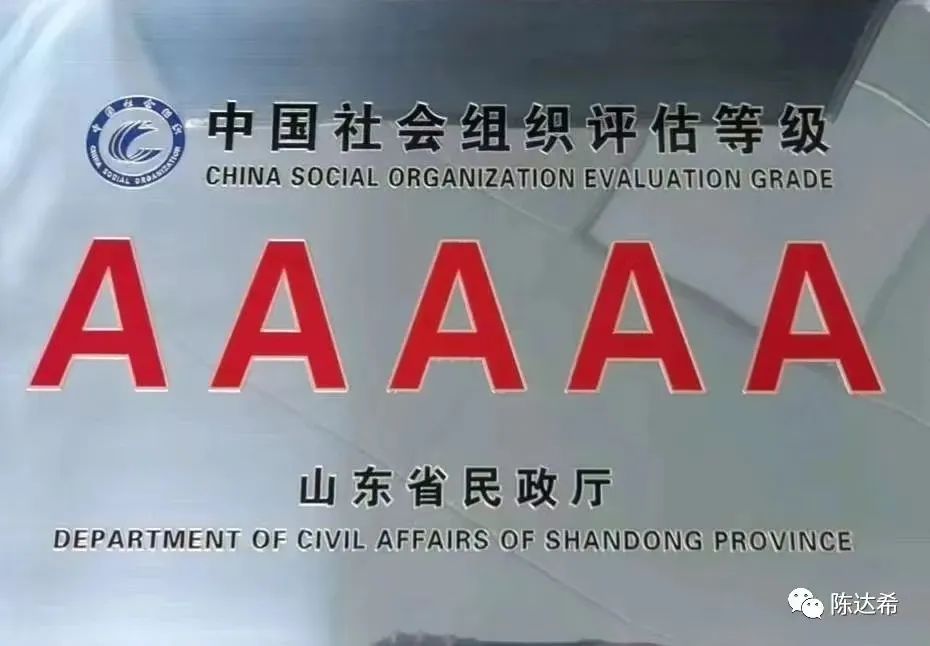 中国社会组织评估等级